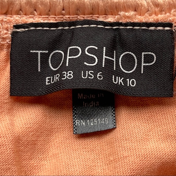 NWT Topshop Lace Mini Skirt - Picture 7 of 8